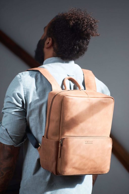 O my Bag - Rucksack "John Midi" camel – Bild 6
