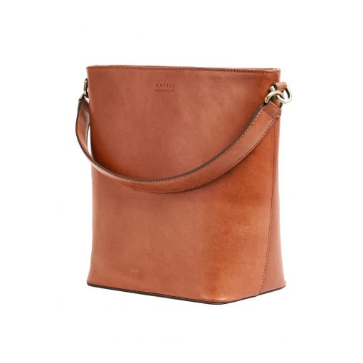 O My Bag Tasche Bobbi Bucket Bag Maxi cognac