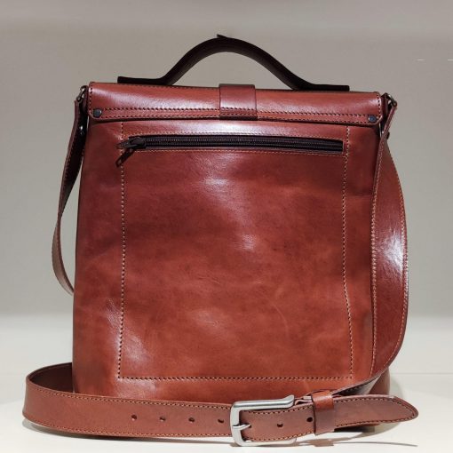 Greenbelts® Rindledertasche Maart cognac braun – Bild 3