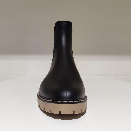 Regenstiefel Cavour schwarz beige – Bild 2