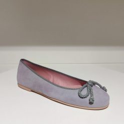 Pretty Ballerinas Rosario Grey Suede