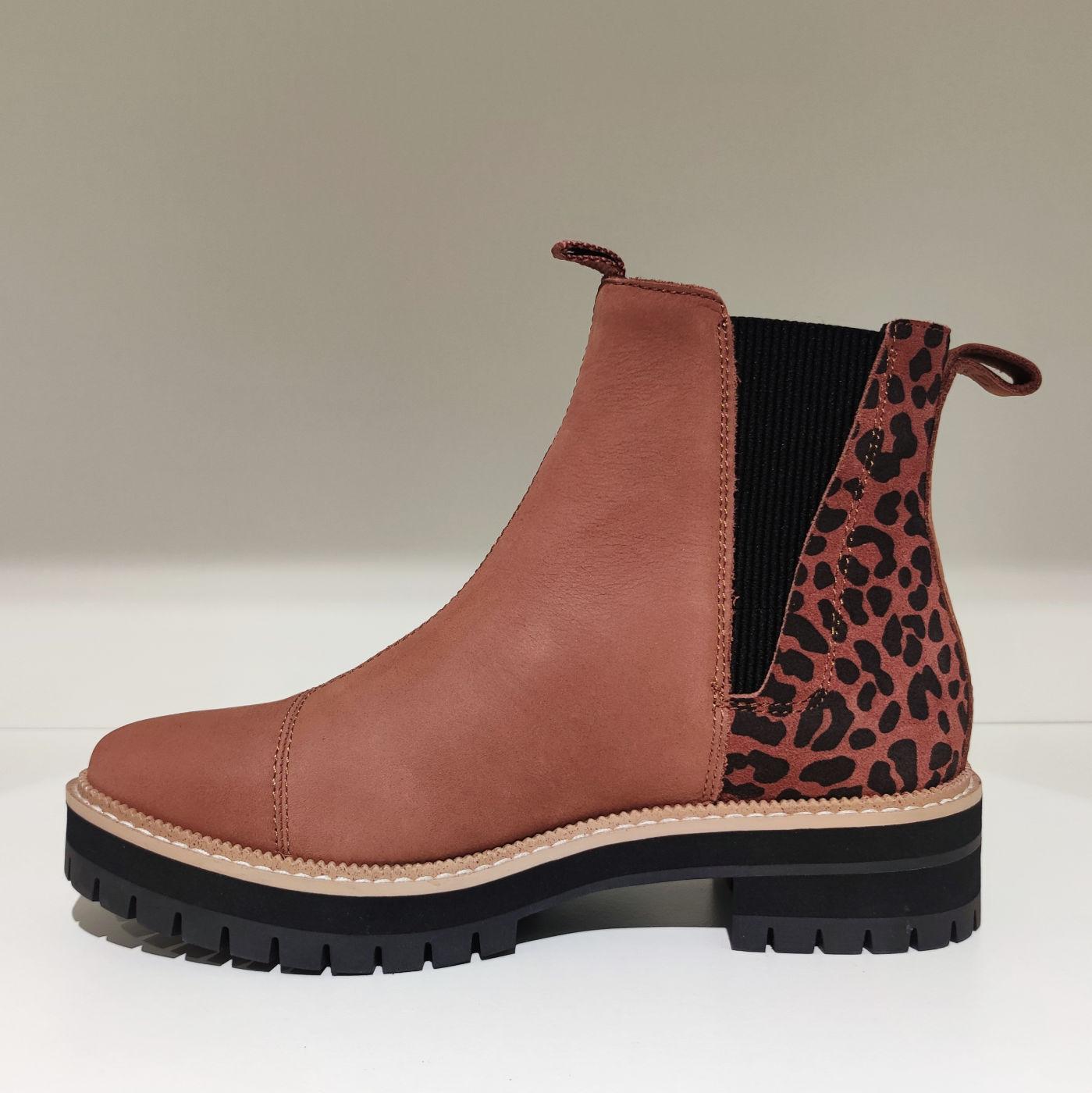 Toms Chelsea Boots Dakota cognac