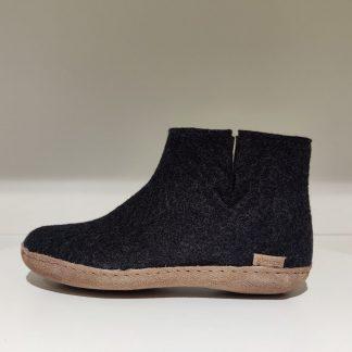 Glerups Boot Charcoal Leather