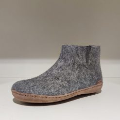 Glerups Boot Grey Leather