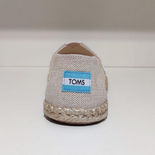 Toms Alpargata Rope Natural Metallic Woven