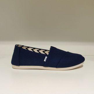 Toms Recycelte Baumwolle Alpargatas navy