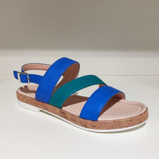 Werner Schuhe Sandale Wacholder blau türkis