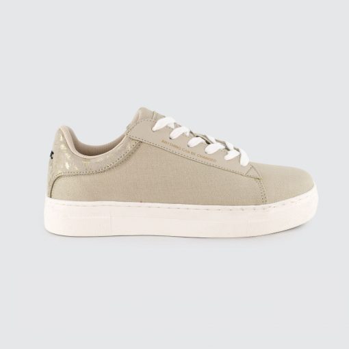 ACBC vegane Sneaker "Marina" sand/gold – Bild 2