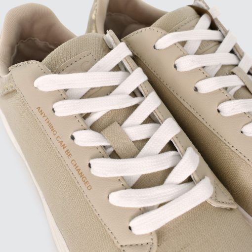 ACBC vegane Sneaker "Marina" sand/gold – Bild 5