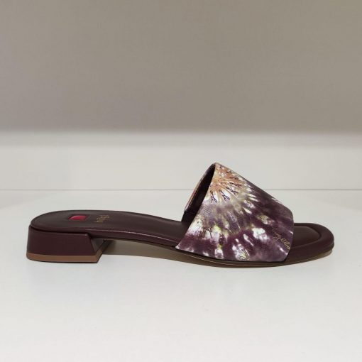 Högl - Pantolette "Poppy" chocolate/batik – Bild 2