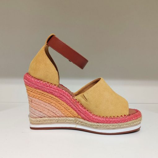 Toms - Plateau-Sandalette "Marisol" gelb – Bild 3