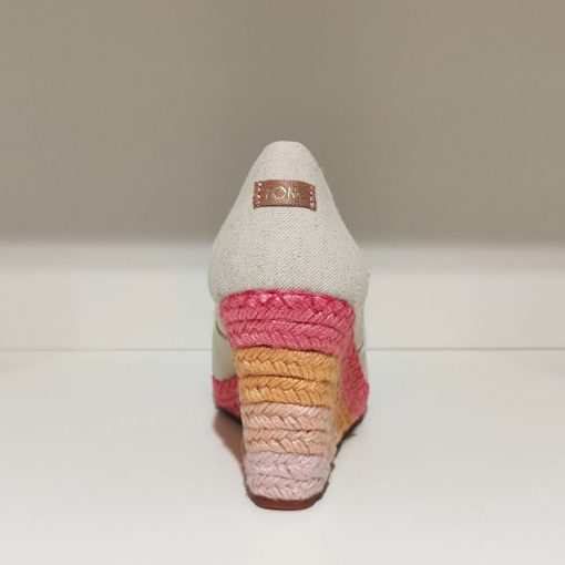 Toms - Wedges "Michelle" natur/multi – Bild 4