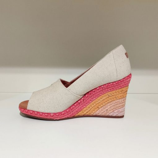 Toms - Wedges "Michelle" natur/multi – Bild 3