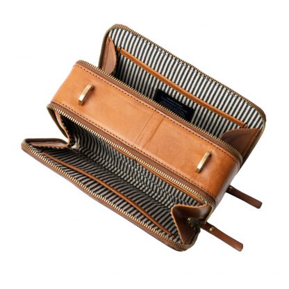 O My Bag Bee's Box Bag cognac