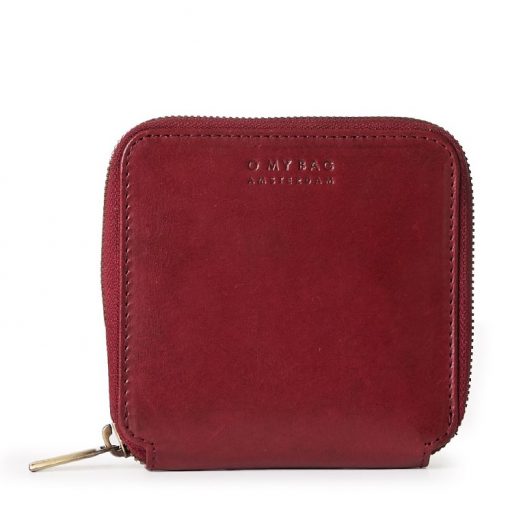 O My Bag Sonny Square Wallet Ruby Classic Leather