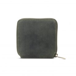 O My Bag Sonny Square Wallet green hunter leather