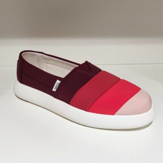 Toms Alpargata Mallow Burgundy Multi Matte Woven