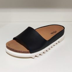 ekn Palm Sandal black vegan