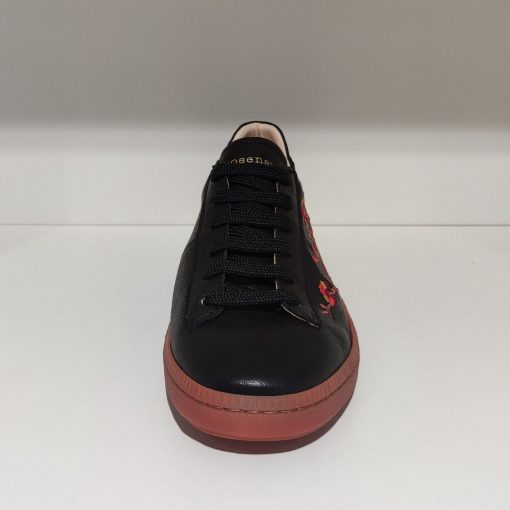 Neosens - Sneaker "Trebbiano" schwarz/floral – Bild 3