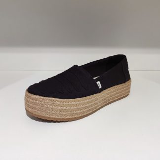 Toms Valencia Black Canvas