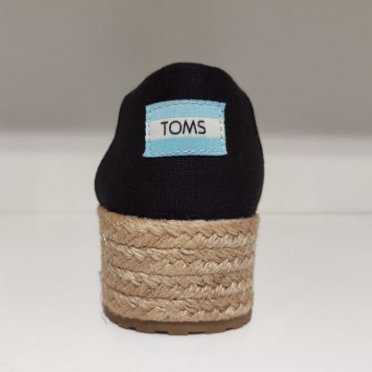 Toms Valencia Black Canvas