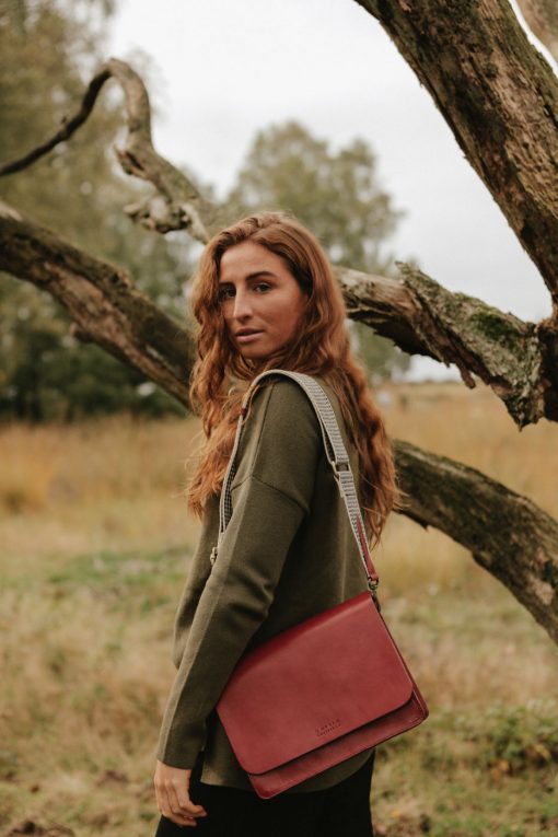 O My Bag - Tasche "Audrey" rot – Bild 6