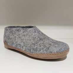 Glerups Shoe Grey Leather
