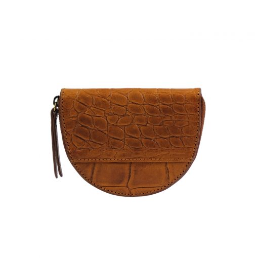 O My Bag - Portemonnaie "Laura's Purse" Cognac Croco – Bild 2