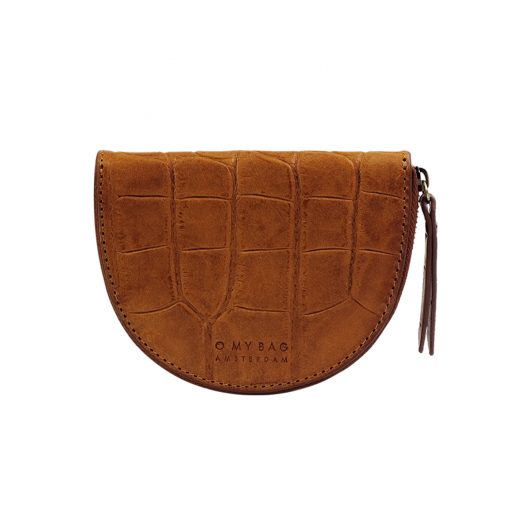 O My Bag Laura's Coin Purse Cognac Croco