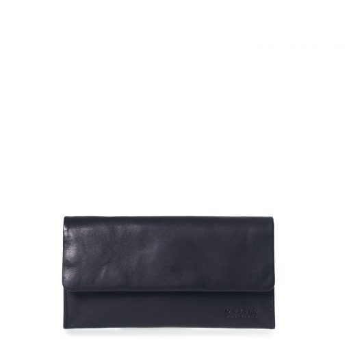 O My Bag Pau's Pouch Black Stromboli Leather