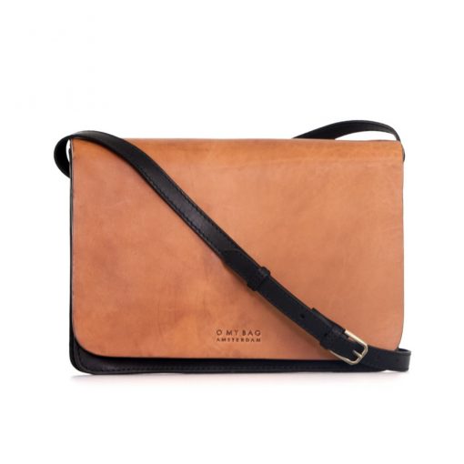 O My Bag - Tasche "Audrey" schwarz/cognac – Bild 8