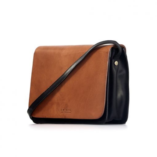 O My Bag - Tasche "Audrey" schwarz/cognac – Bild 10