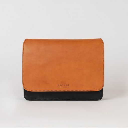 O My Bag - Tasche "Audrey" schwarz/cognac – Bild 4