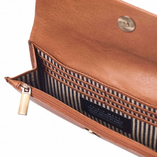 O My Bag Portemonnaie Pau's Pouch cognac – Bild 3