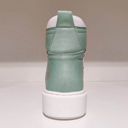 Apple of Eden - Sneaker "Sofia" weiß mit mint – Bild 4