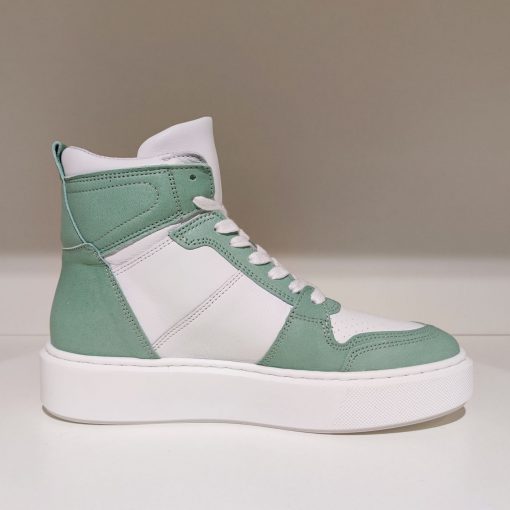 Apple of Eden - Sneaker "Sofia" weiß mit mint – Bild 3