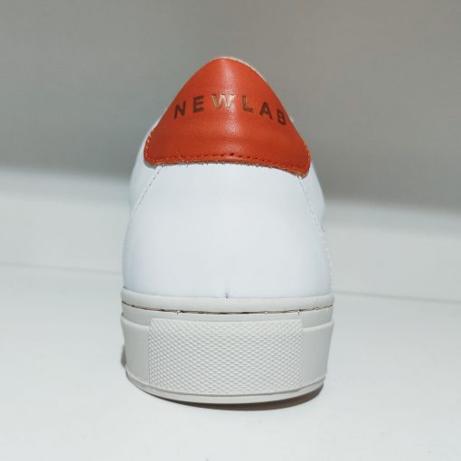Newlab - Sneaker "NL06" weiß/orange – Bild 3