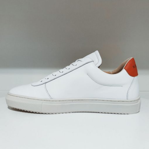 Newlab - Sneaker "NL06" weiß/orange – Bild 4