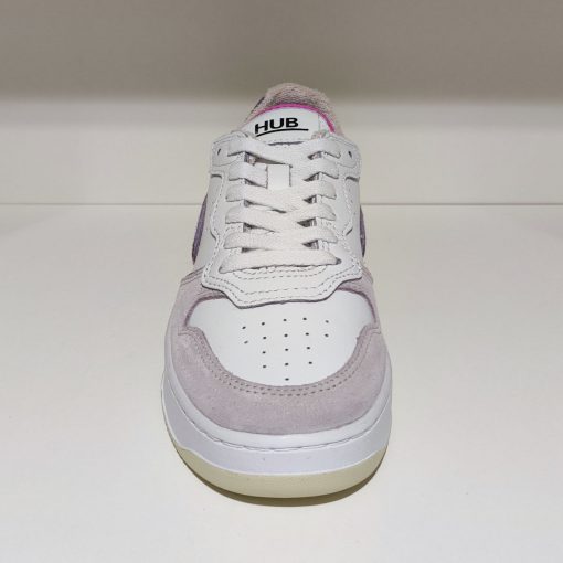 HUB Footwear - Sneaker "Smash" weiß rosa lila – Bild 3