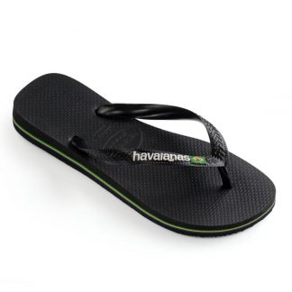 Havaianas Brasil Logo FC black