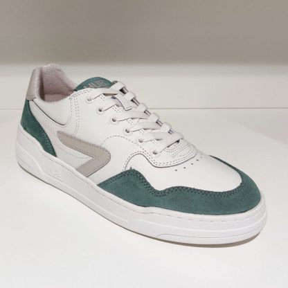 Hub Footwear Court grau weiß beige grün