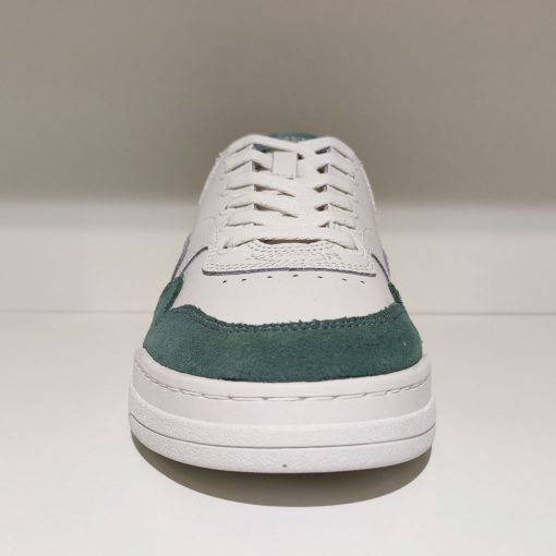 HUB Footwear Sneaker Court grau-weiß beige grün – Bild 2