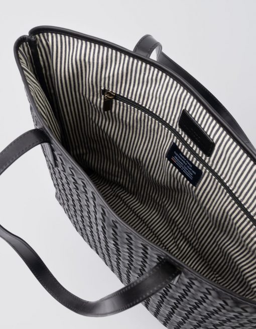 O My Bag - Tasche "Georgia Woven" schwarz – Bild 4
