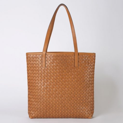 O My Bag - Tasche "Georgia Woven" cognac – Bild 3