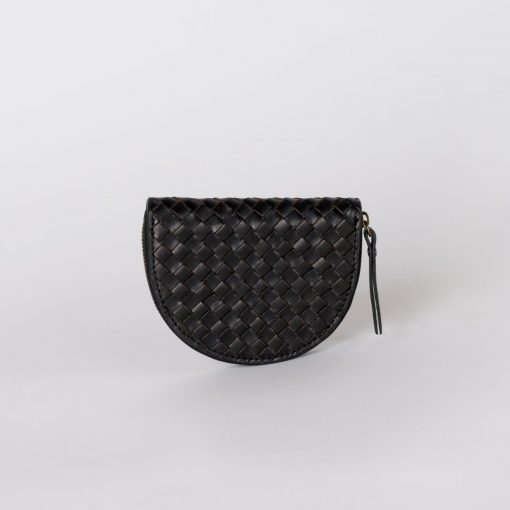 O My Bag Laura Purse Black Woven