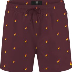 A-dam Swimshorts Burgundy Rockets