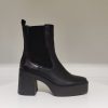 Apple of Eden Stiefelette Wei black