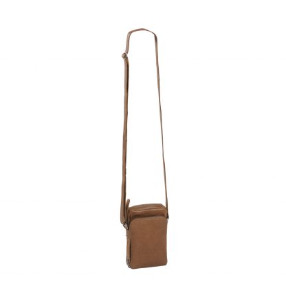 Chesterfield Handytasche Hamilton cognac