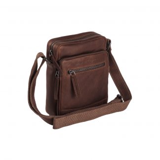 Chesterfield Schultertasche Birmingham braun