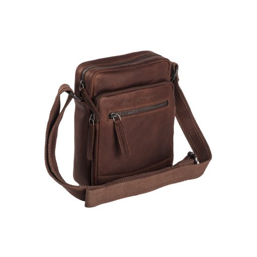 Chesterfield Schultertasche Birmingham braun